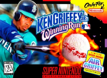 Ken Griffey Jr.'s Winning Run (USA) box cover front